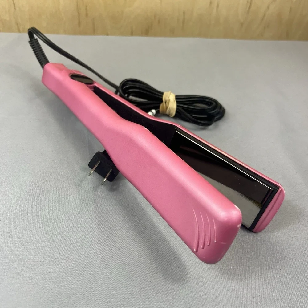 Revlon Titanium Hair Straightener RVST2031 Pink Adjustable Heat Tested